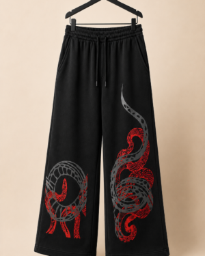 Crimson Venom Baggy Trackpants