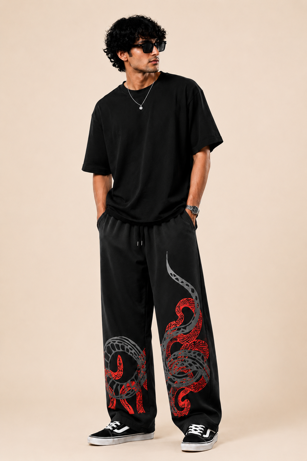 ChatGPT Image May 18, 2026, 04_21_35 PM Crimson Venom Baggy Trackpants - Image 2