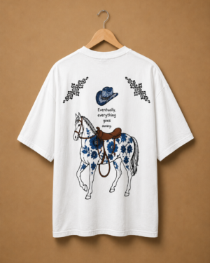 Brandz Home Wildflower Cowboy Oversized Graphic Tee