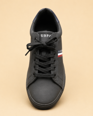 U.S. Polo Assn. Core Black Casual Sneakers
