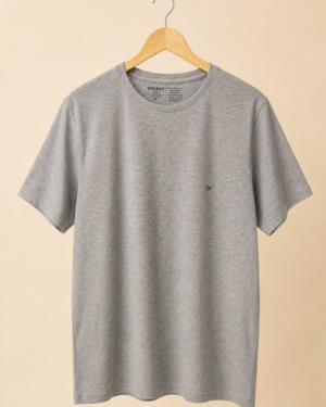 OVERAY Essential Melange Grey T-Shirt