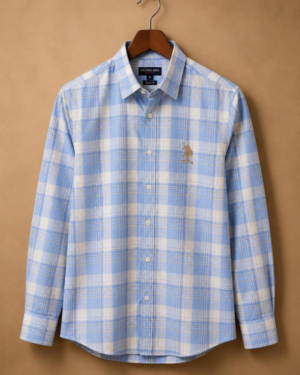 Act & Value Sky Check Premium Shirt