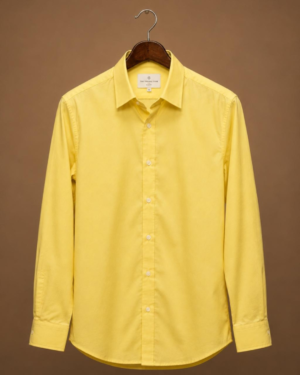 The Formal Club Sunshine Solid Formal Shirt