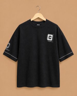 Act & Value Noir Edge Premium Oversized T-Shirt