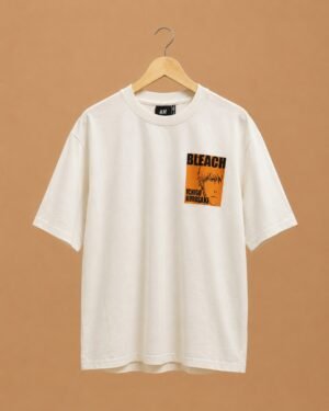 H&M Bleach Ichigo Kurosaki Oversized Back Graphic T-Shirt
