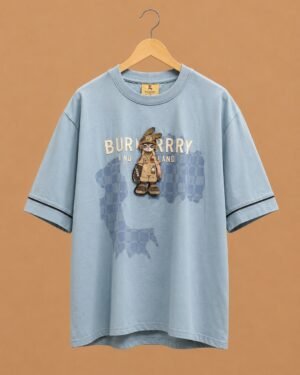 Burberry Teddy Graphic Oversized T-Shirt for Men