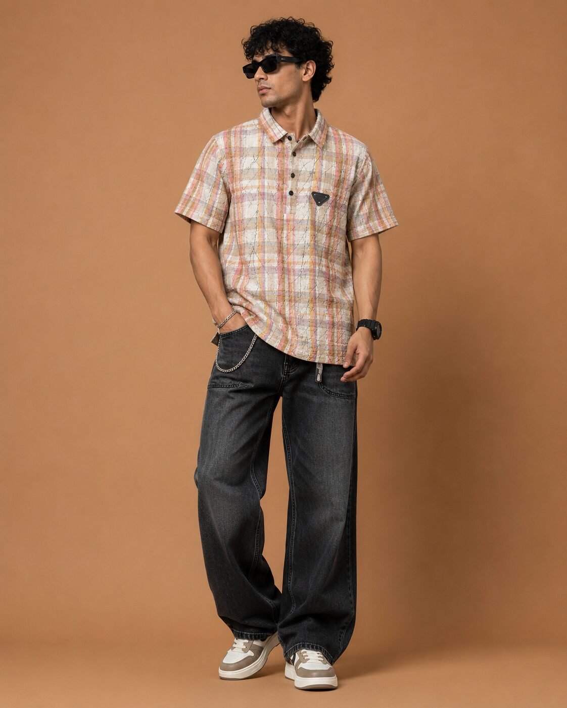 ChatGPT Image Jul 22, 2026, 12_14_27 PM Brandz Home Imported Premium Textured Polo T-Shirt for Men - Image 2