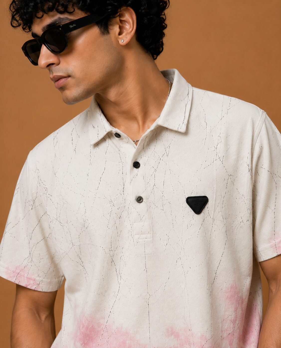 ChatGPT Image Jul 22, 2026, 12_39_57 PM Brandz Home Imported Premium Marble Textured Polo T-Shirt for Men - Image 3