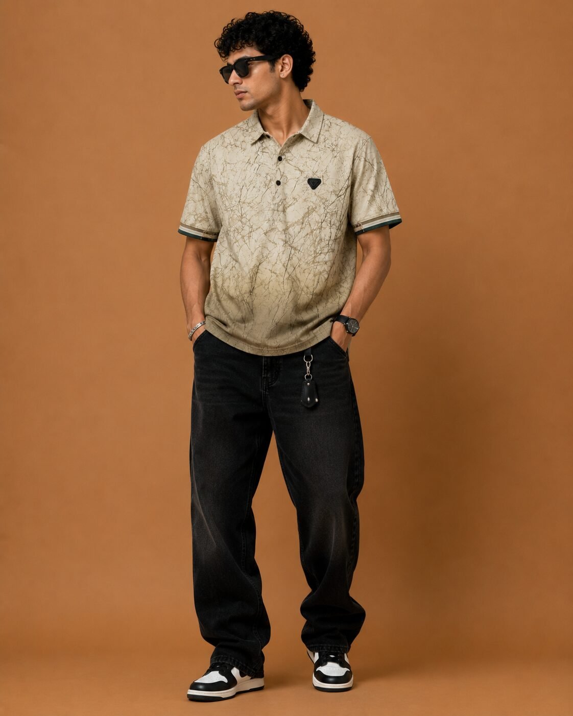 ChatGPT Image Jul 27, 2026, 12_45_00 PM Brandz Home Imported Premium Textured Polo T-Shirt for Men - Image 2