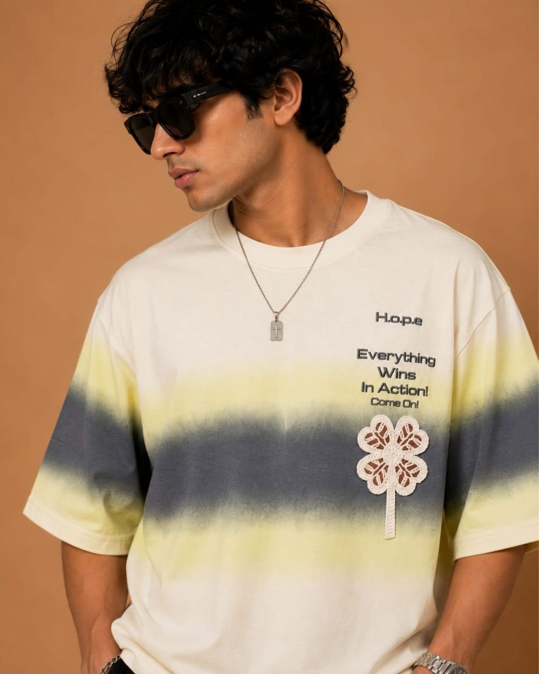 WhatsApp Image 2026-07-24 at 17.50.37 (1) Brandz Home Imported H.O.P.E Gradient Oversized Graphic T-Shirt – Off White - Image 3