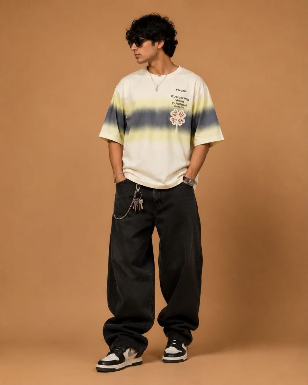 WhatsApp Image 2026-07-24 at 17.50.37 Brandz Home Imported H.O.P.E Gradient Oversized Graphic T-Shirt – Off White - Image 2