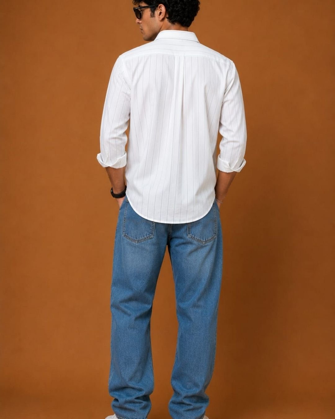 WhatsApp Image 2026-07-27 at 1.57.32 PM (1) U.S. Polo Assn. Premium White Pinstripe Full Sleeve Shirt - Image 4