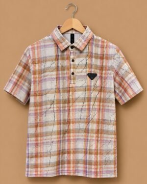Brandz Home Imported Premium Textured Polo T-Shirt for Men
