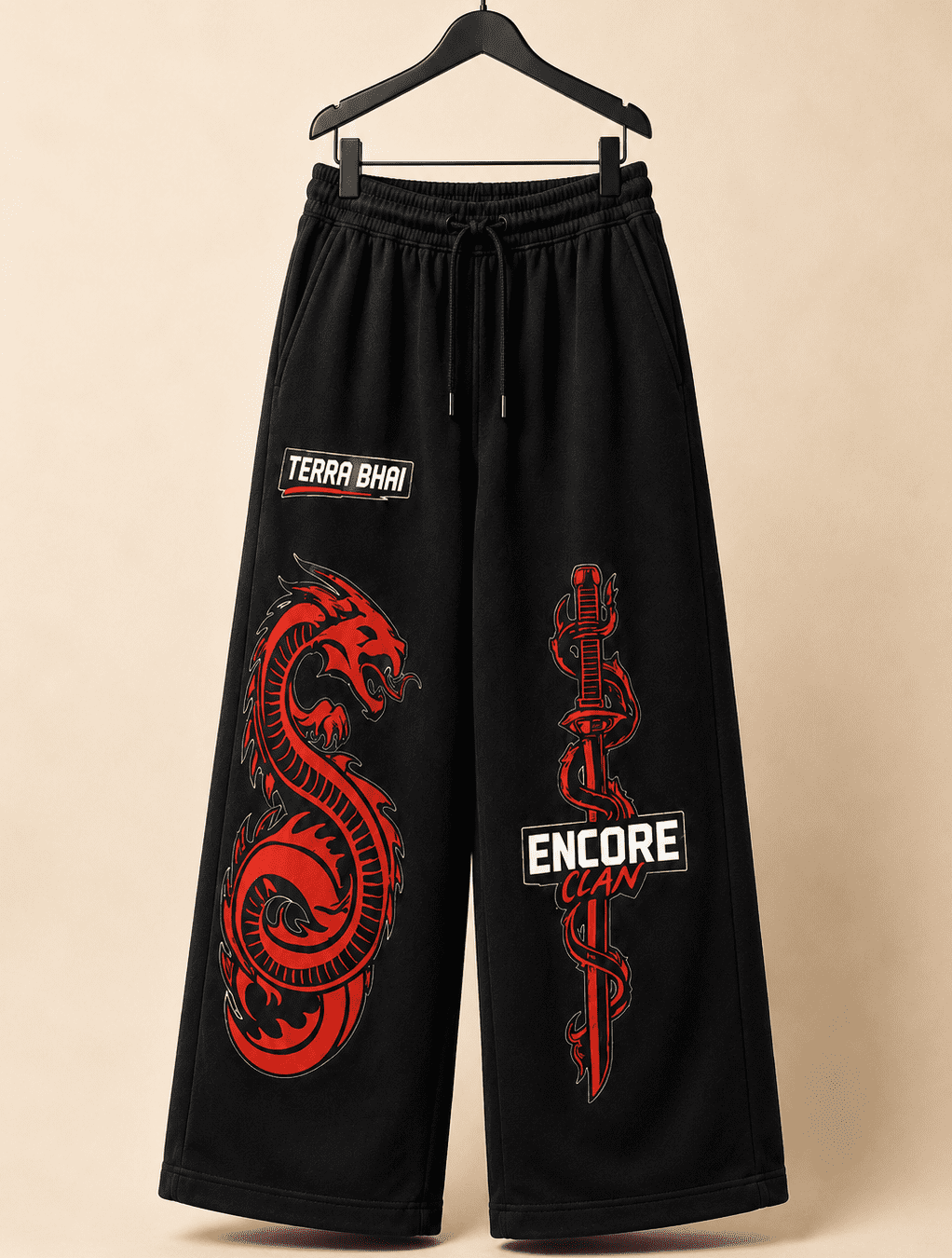 Dragon Reign Baggy Trackpants