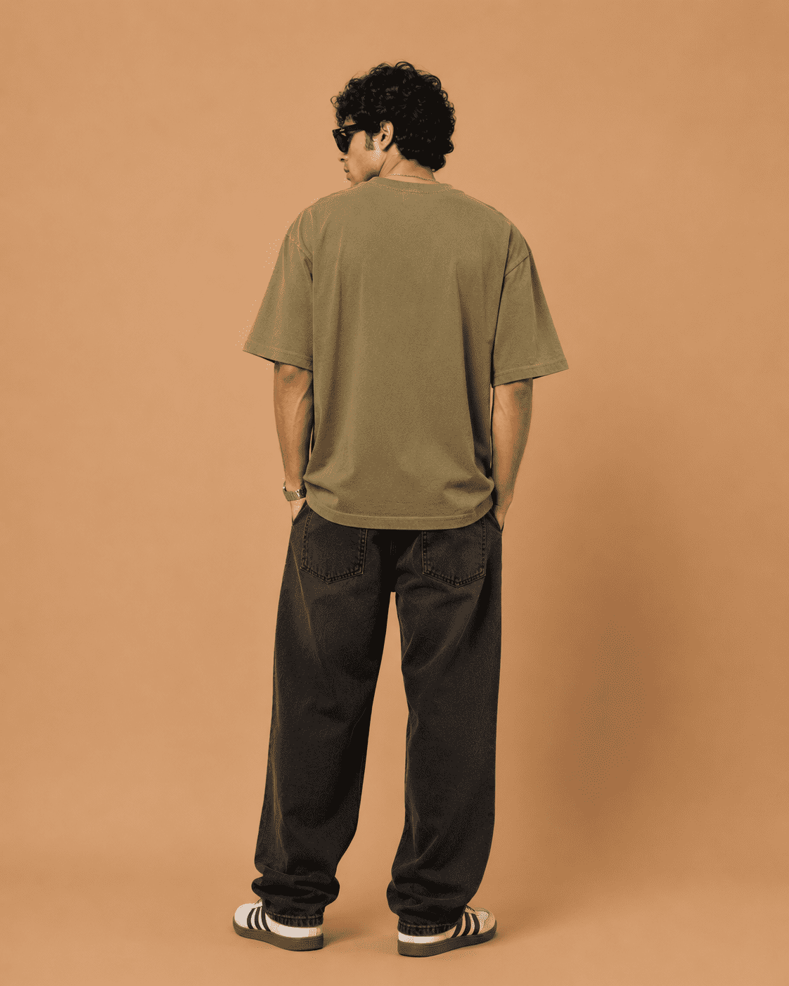 ChatGPT Image Jun 26, 2026, 11_50_45 AM Diesel Industry 1978 Olive Oversized Graphic T-Shirt - Image 2
