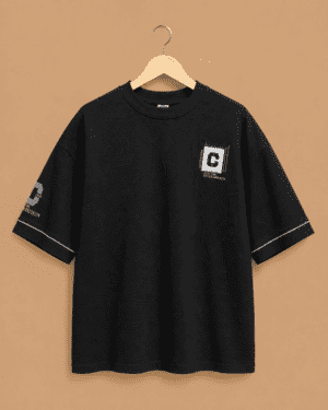 Act & Value Noir Edge Premium Oversized T-Shirt