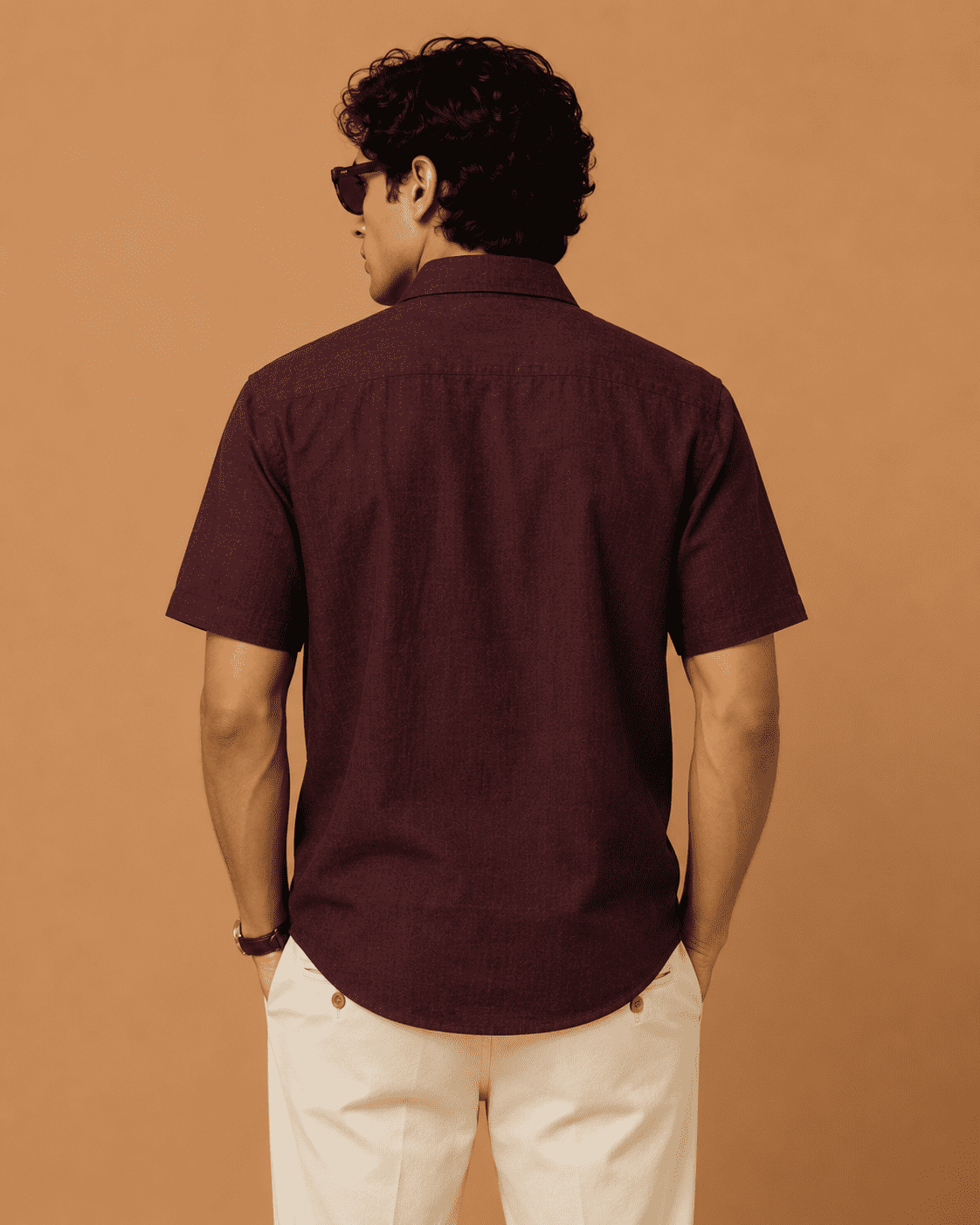 Polo Ralph Lauren Men's Maroon Premium Cotton Casual Shirt - Image 4